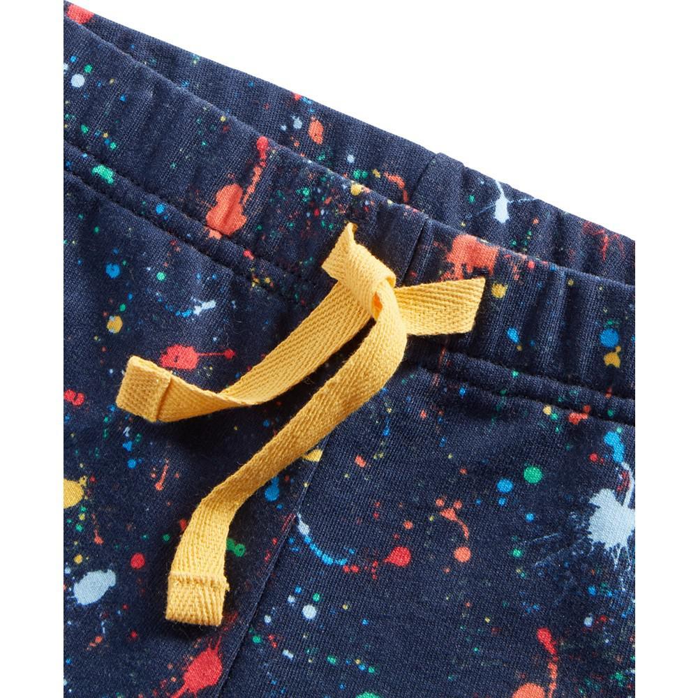 商品First Impressions|Baby Boys Splatter-Print Shorts, Created for Macy's,价格¥37,第5张图片详细描述