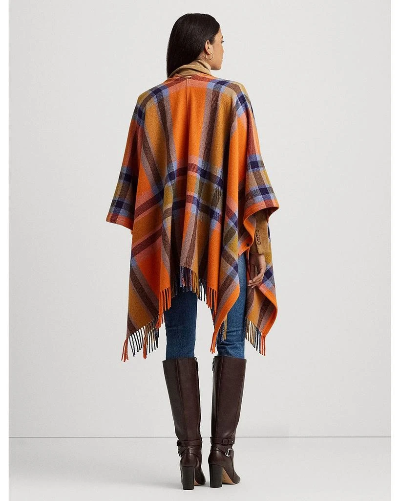 Fringe Trim Poncho 商品