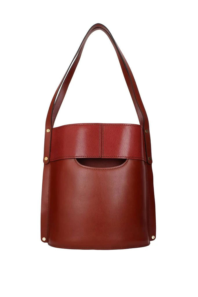 商品Chloé|Shoulder bags bucket Leather Brown Tan,价格¥4577,第3张图片详细描述