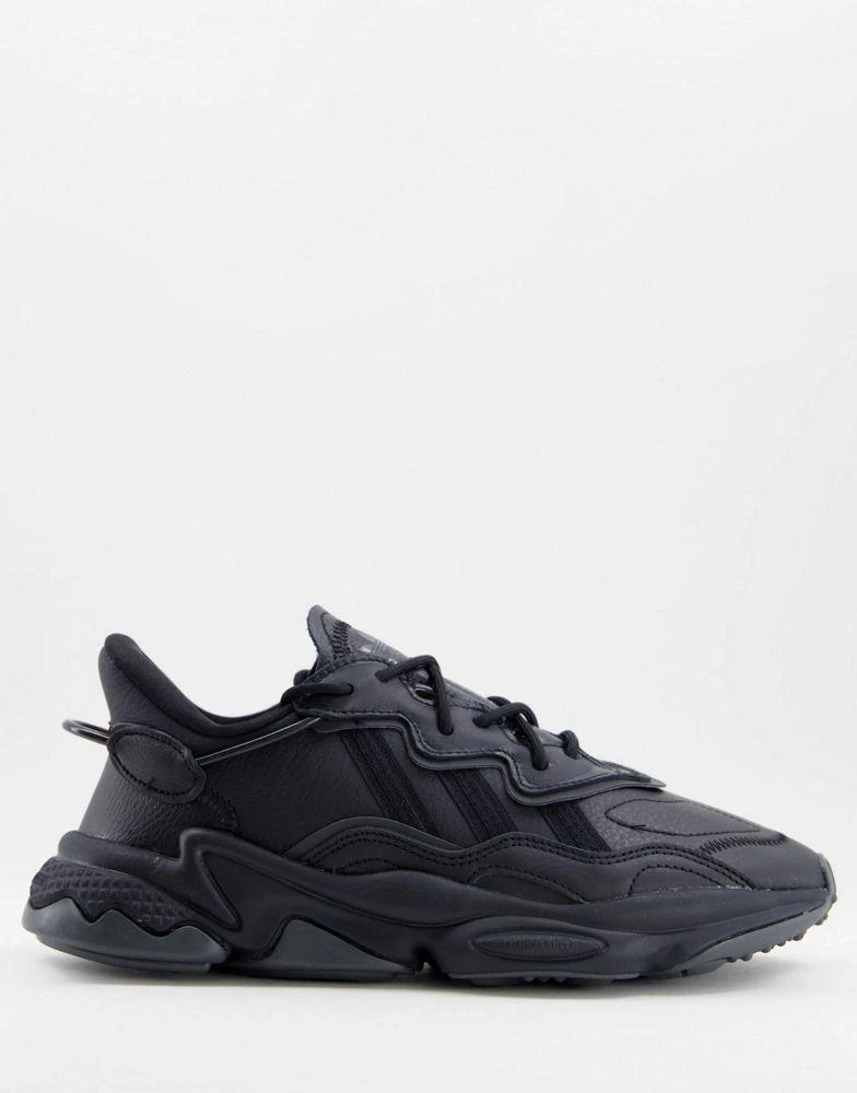 商品Adidas|adidas Originals Ozweego trainers in triple black,价格¥709,第1张图片