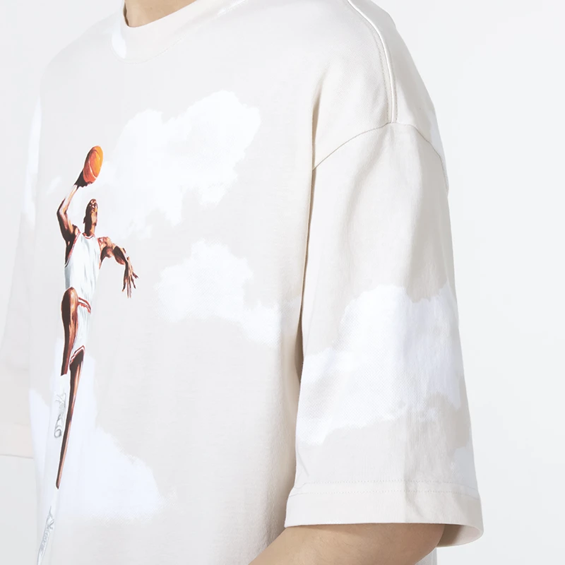 AS M J ESS STMT 85 AOP SS CREW男�士运动休闲T恤 商品
