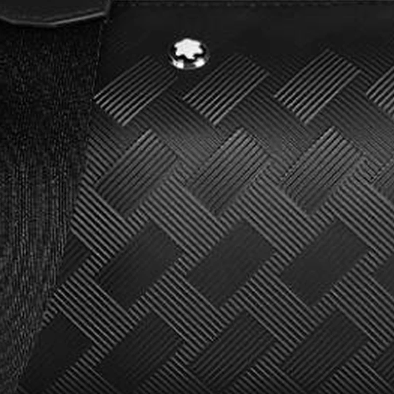 商品[国内直发] MontBlanc|万宝龙 风尚3.0系列 品牌标志拉链开合 牛皮革 斜挎单肩包 男女同款情侣款 黑色,价格¥8779,第6张图片详细描述
