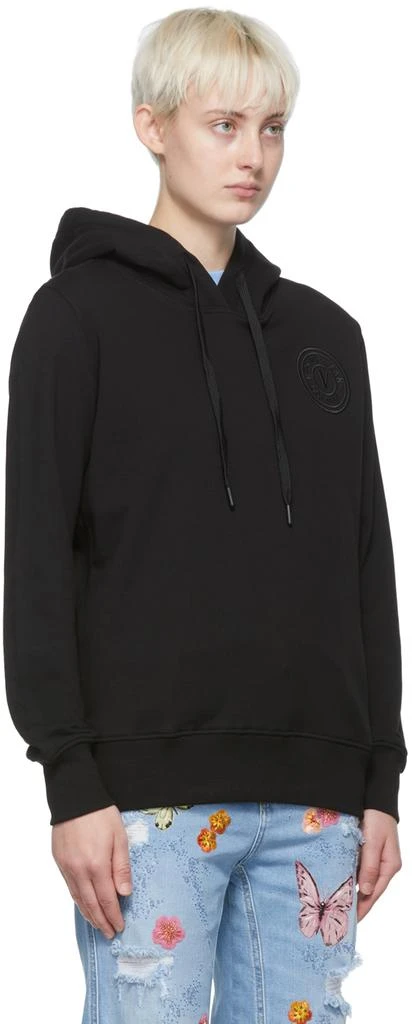 商品Versace|Black Cotton Hoodie,价格¥579,第2张图片详细描述