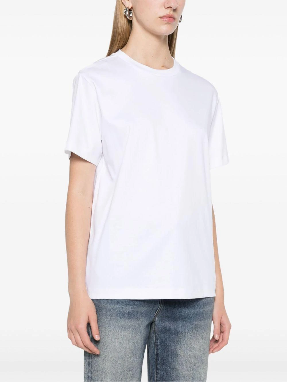 商品Calvin Klein|Calvin Klein 女士T恤 K20K208333YAF 白色,价格¥586,第6张图片详细描述