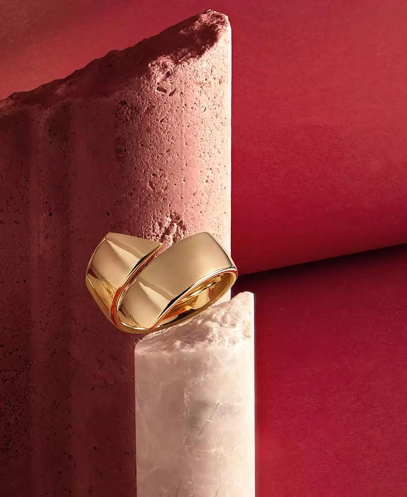 Bypass Ring in 14k Yellow Gold and 14k White Gold 商品