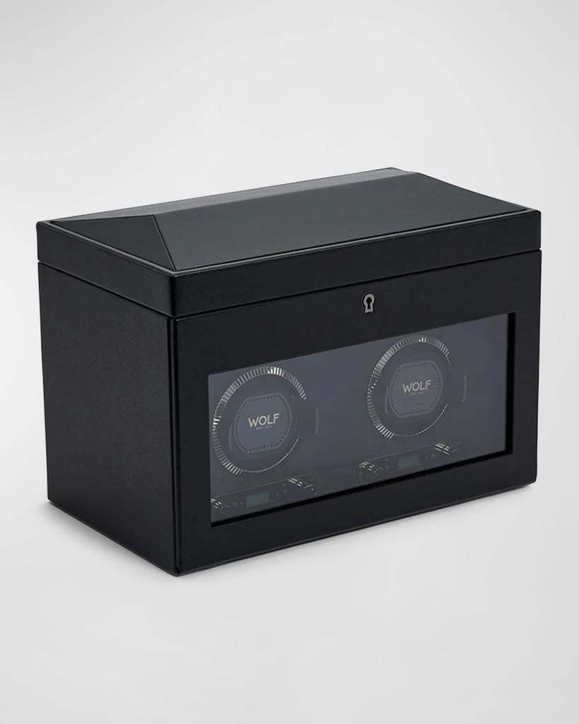 商品Wolf|British Racing Double Watch Winder With Storage,价格¥11431,第3张图片详细描述