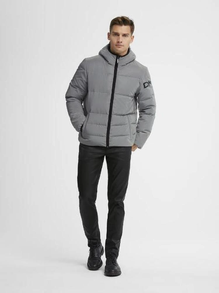 商品DKNY|REFLECTIVE HOODED LOGO DOWN,价格¥376,第2张图片详细描述