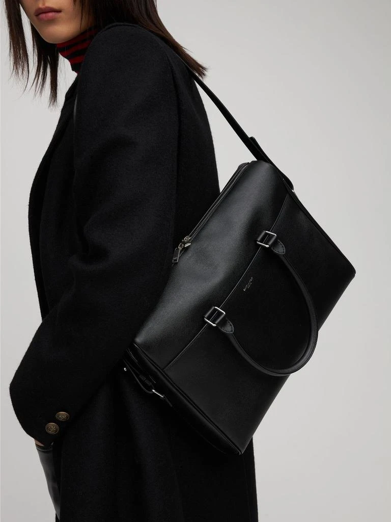 商品Yves Saint Laurent|Grained Leather Briefcase,价格¥11919,第2张图片详细描述