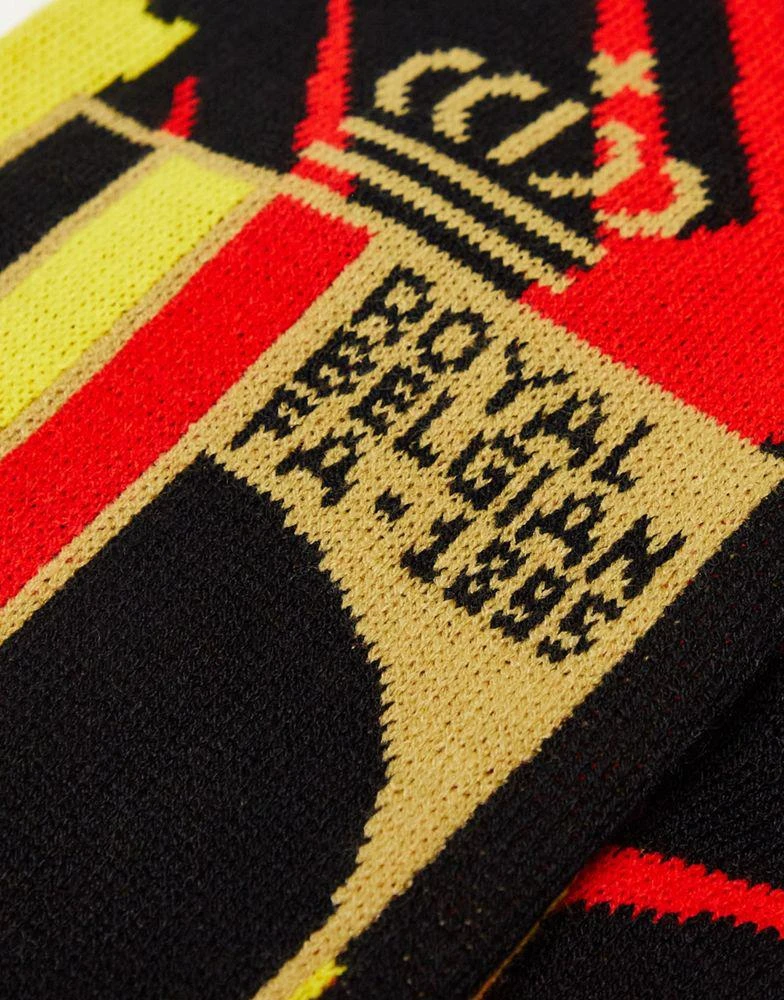 商品Adidas|adidas Football Belgium World Cup 2022 scarf in black and red,价格¥87,第2张图片详细描述