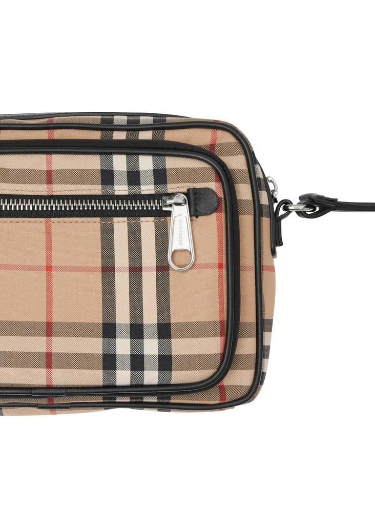 商品Burberry|Vintage check and leather crossbody bag,价格¥8234,第2张图片详细描述