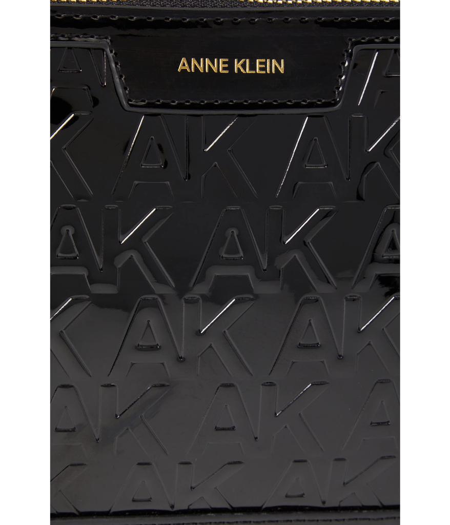 商品Anne Klein|Patent Embossed Logo Card Case and Pouch Set,价格¥197,第6张图片详细描述