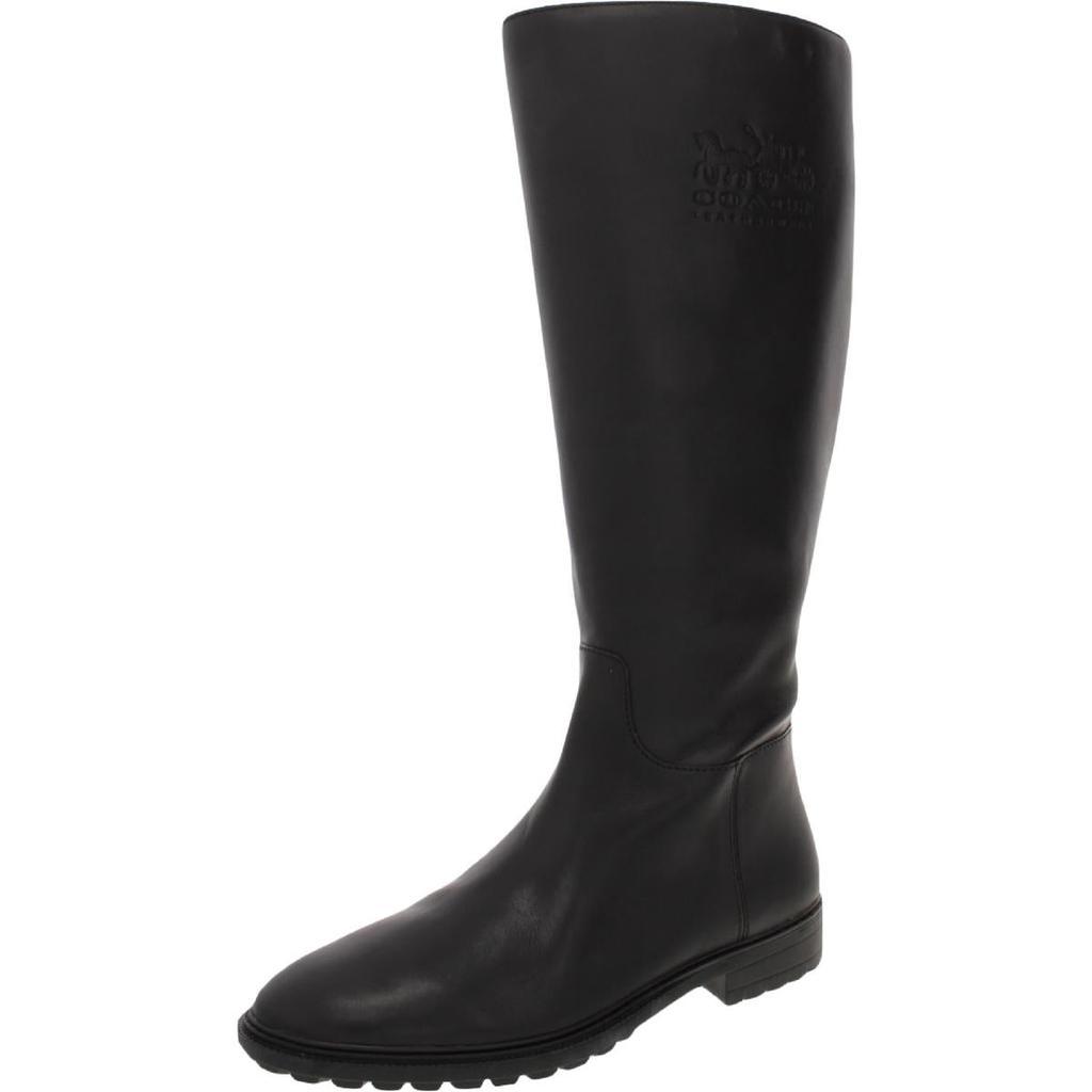商品Coach|Coach Womens Fynn II Leather Tall Knee-High Boots,价格¥669-¥1015,第1张图片