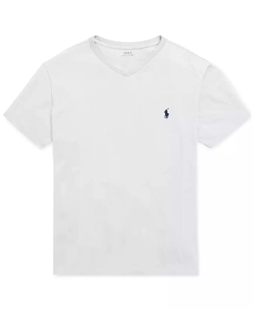 商品Ralph Lauren|Men's Big & Tall Classic Fit V-Neck T-Shirt,价格¥234,第5张图片详细描述