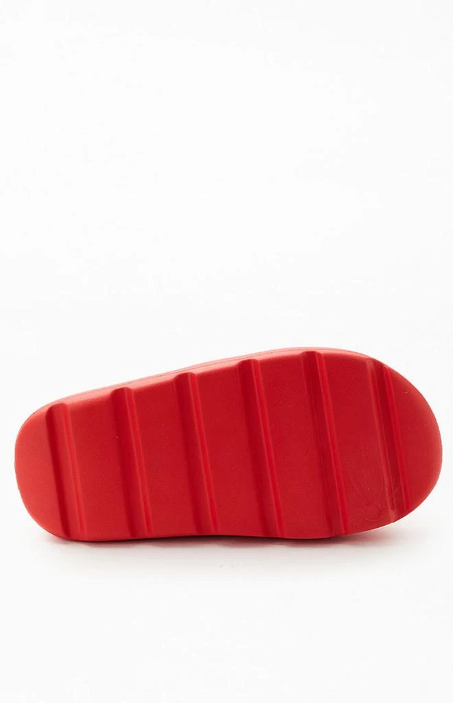 商品Kappa|Women's Red Authentic Plume 1 Slide Sandals,价格¥148,第4张图片详细描述