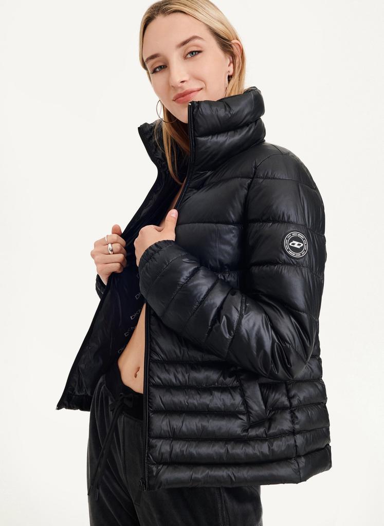 商品DKNY|Packable Puffer Jacket With Bag,价格¥741,第5张图片详细描述