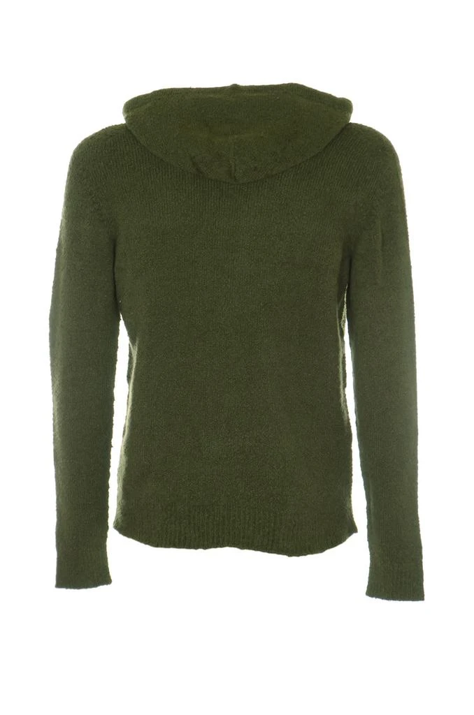 商品ROBERTO COLLINA|Roberto Collina Rib Knit Woven Hoodie,价格¥1351,第2张图片详细描述