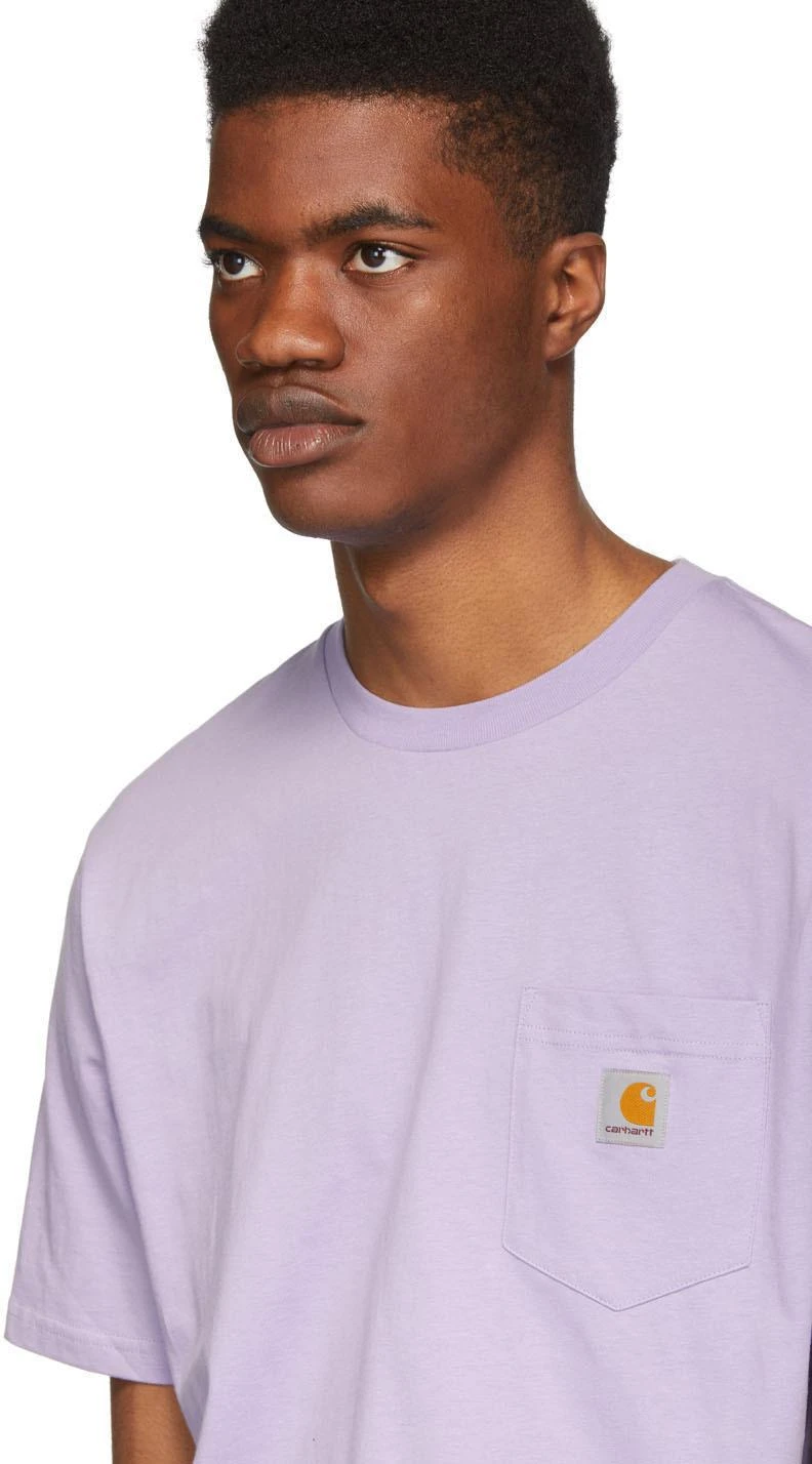 商品Carhartt WIP|Purple Pocket T-Shirt,价格¥393,第4张图片详细描述