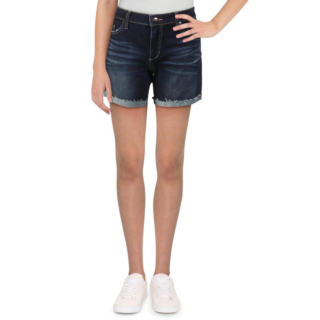 Joe's Jeans Womens Mid-Rise Cuffed Shorts商品第1张图片规格展示