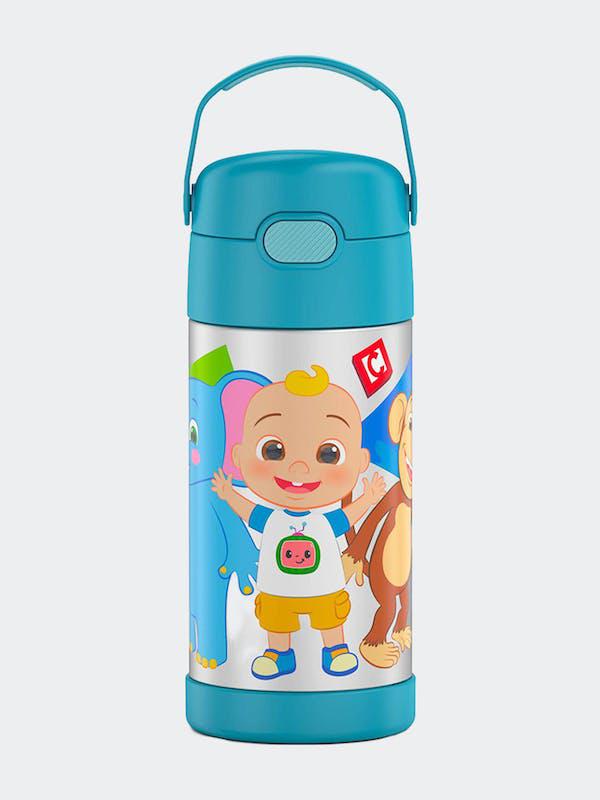 Funtainer 12 Oz Insulated Kids Straw Bottle, Cocomelon商品第1张图片规格展示