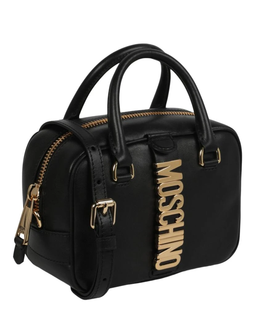 商品Moschino|Logo Belt Leather Crossbody Bag,价格¥5633,第2张图片详细描述