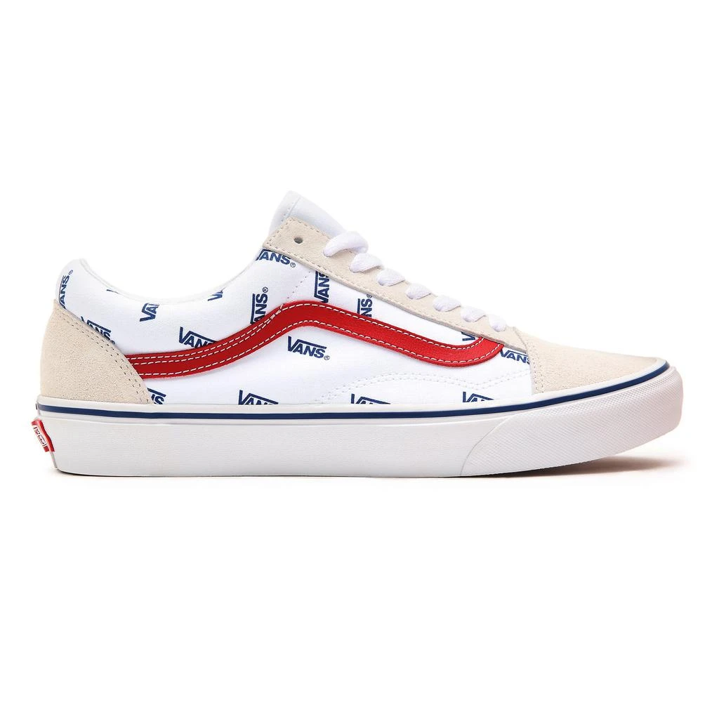 商品Vans|Vans Old Skool Shoes - True White/Vans Print,价格¥335,第1张图片