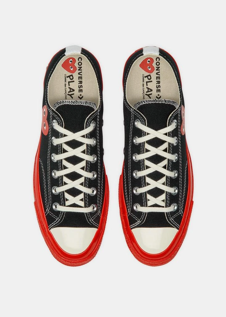 商品Comme des Garcons|Comme des Garçons Play Black & Red Converse Chuck 70 Sneakers,价格¥574,第5张图片详细描述