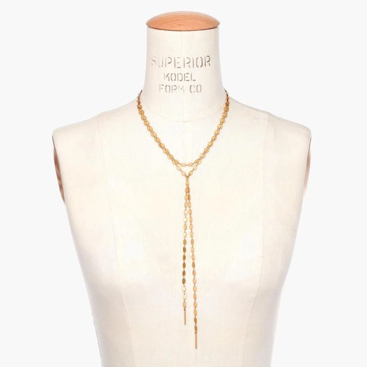 商品Madewell|Waterfall Lariat Necklace,价格¥196,第4张图片详细描述