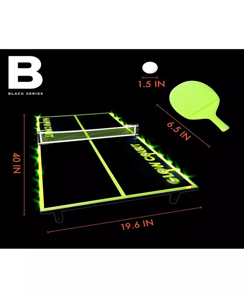 商品Black Series|Glow-In-The-Dark 40" Table Tennis Set,价格¥235,第4张图片详细描述