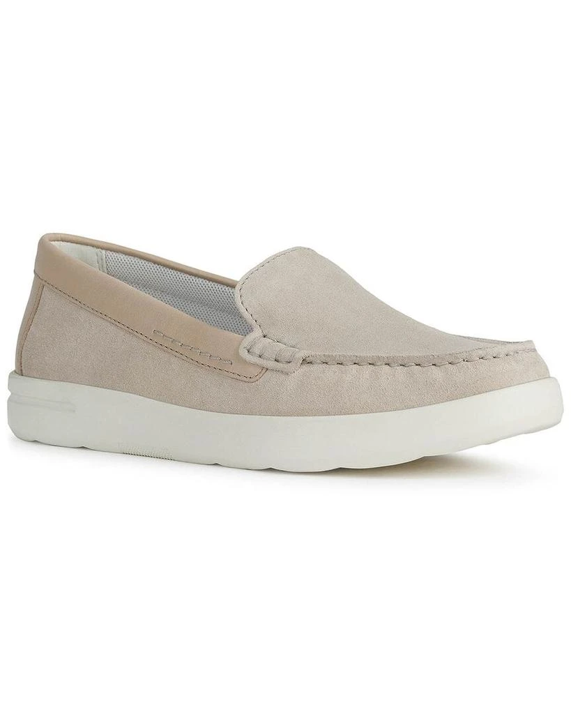 商品Geox|Geox Wxand2J2 Leather & Suede Moccasin,价格¥660,第1张图片