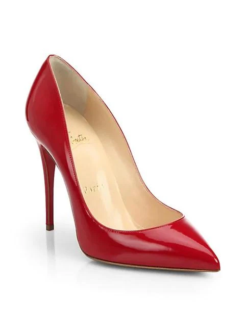 商品Christian Louboutin|皮革红底鞋,价格¥5232,第1张图片