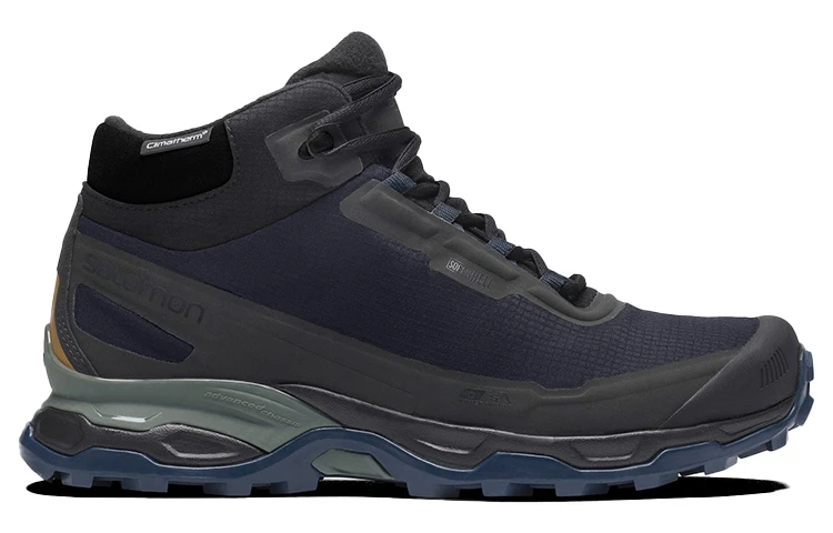 商品[国内直发] Salomon|Carhartt WIP x Salomon CSWP Shelter 联名款 中帮户外登山鞋   中帮  男女同款 黑蓝,价格¥1517,第3张图片详细描述