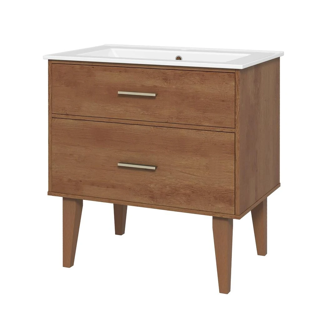 商品Tina's Home|Argolis 30" Single Bathroom Vanity Set,价格¥4030,第2张图片详细描述