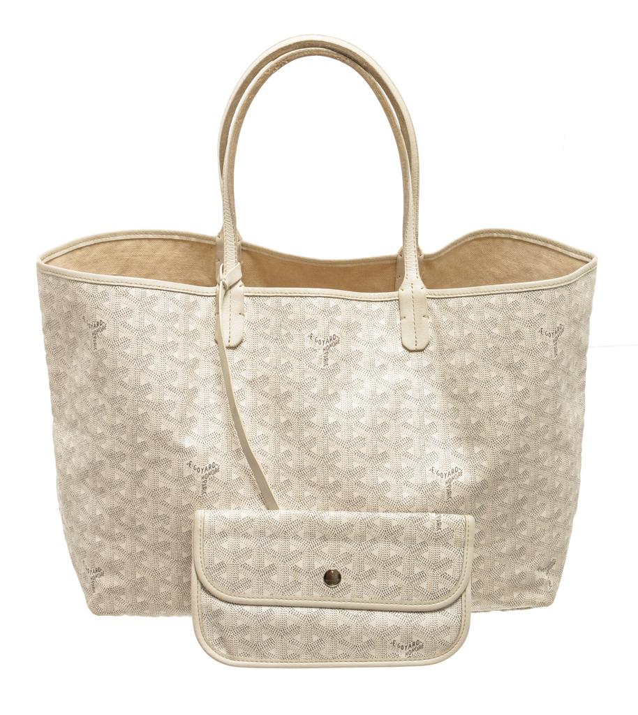 Goyard White St. Louis Tote Bag PM商品第1张图片规格展示