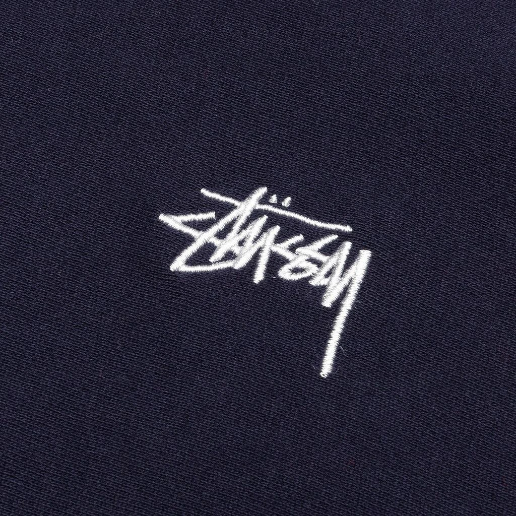 商品STUSSY|Stussy Stock Logo Hoodie - Navy,价格¥806,第3张图片详细描述