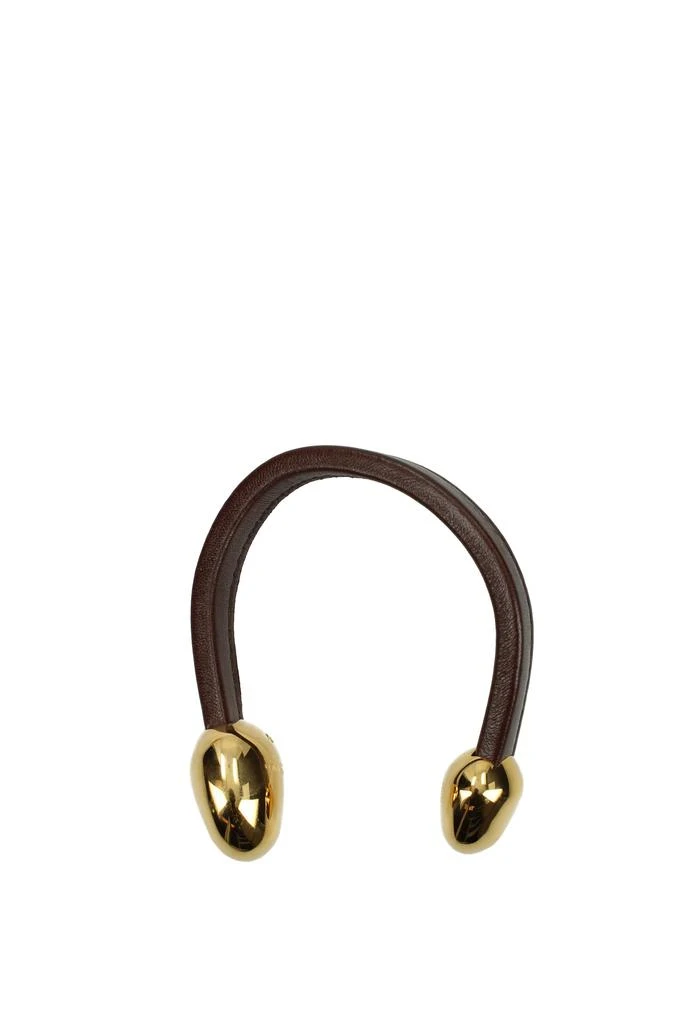 商品Bottega Veneta|Bracelets Leather Brown Cocoa,价格¥1706,第1张图片