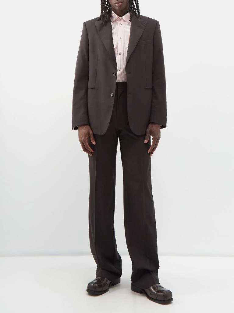 商品Winnie New York|Single-breasted wool suit blazer,价格¥2141,第2张图片详细描述