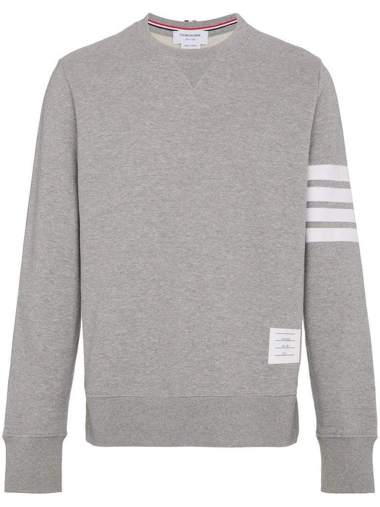 THOM BROWNE MEN CLASSIC SWEATSHIRT WITH ENGINEERED 4 BAR IN CLASSIC LOOP BACK 商品