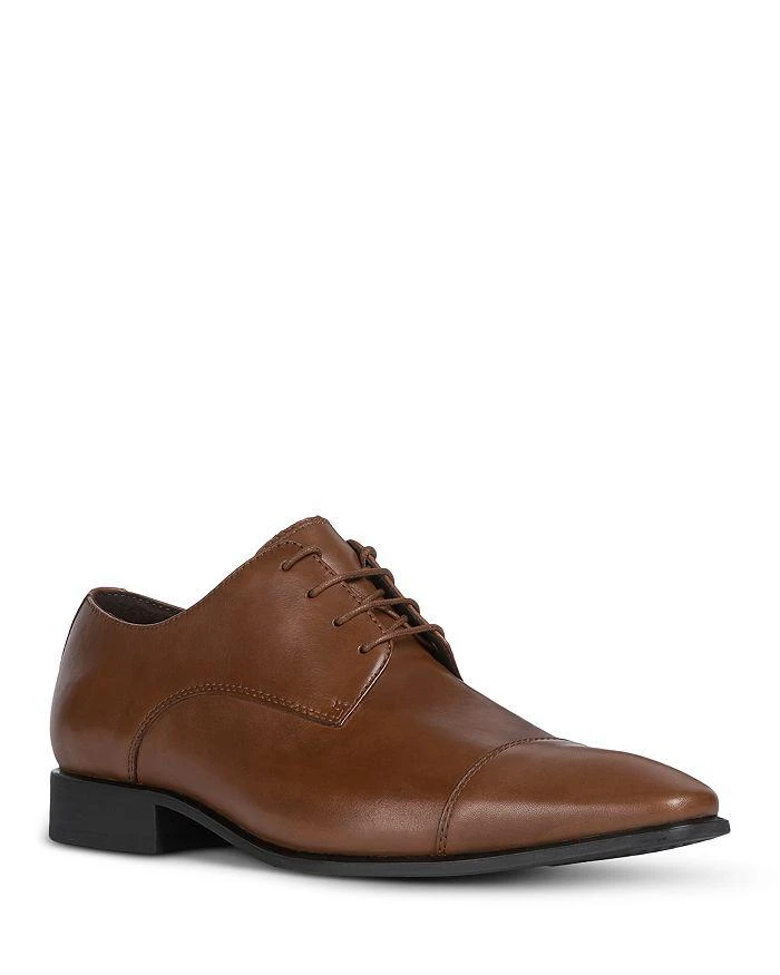 商品Geox|Men's High Life Cap Toe Lace Up Dress Shoes,价格¥1065,第1张图片详细描述