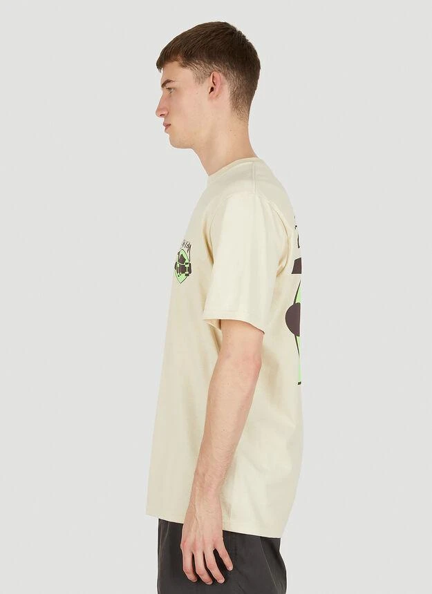 商品STUSSY|Skateman Putty T-Shirt in Cream,价格¥349,第3张图片详细描述