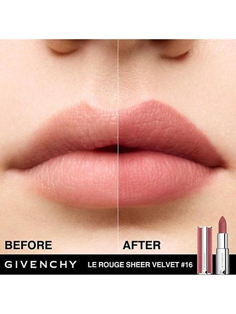 商品Givenchy|Le Rouge Sheer Velvet Lipstick,价格¥246,第6张图片详细描述