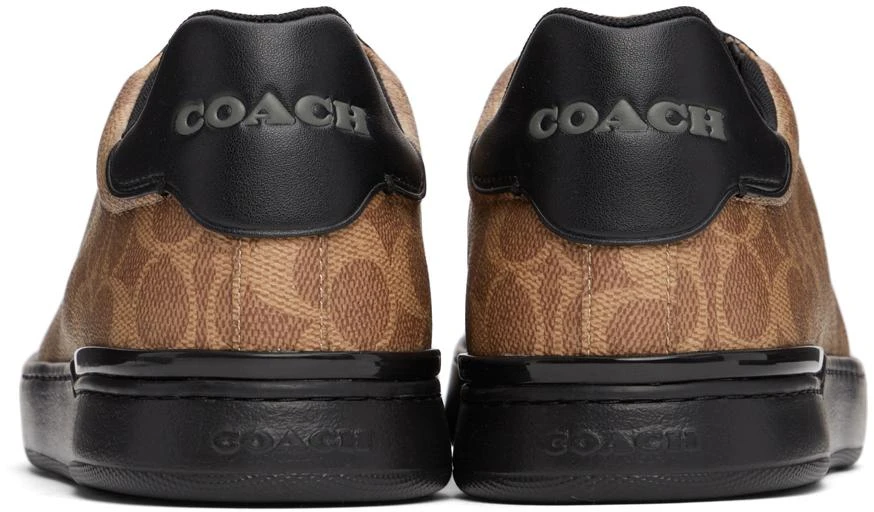 商品Coach|Tan Lowline Low-Top Sneakers,价格¥697,第4张图片详细描述