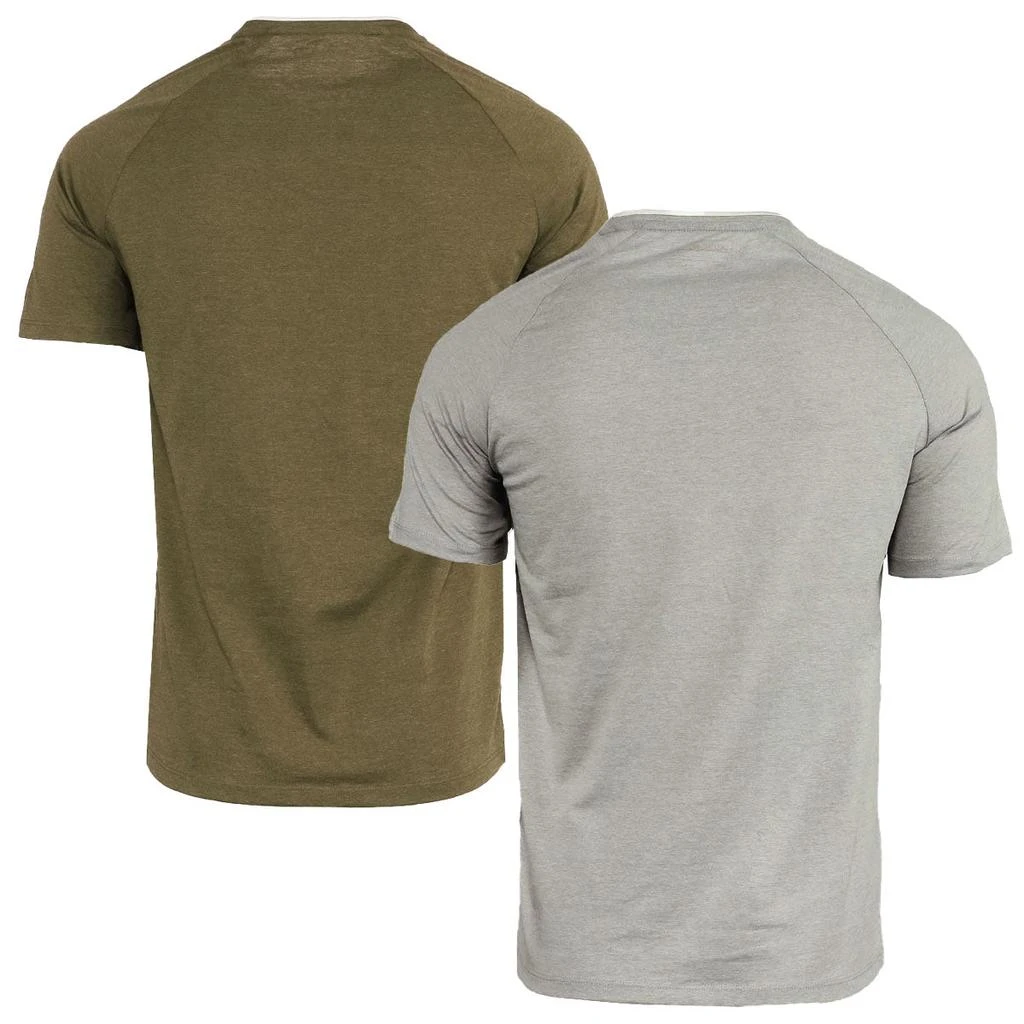 Eddie Bauer Men's 2 Pack 24 Hour Tee with White Trim Neck 商品