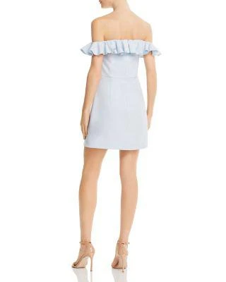 商品French Connection|Whisper Light Ruffled Off-the-Shoulder Dress,价格¥1112,第2张图片详细描述