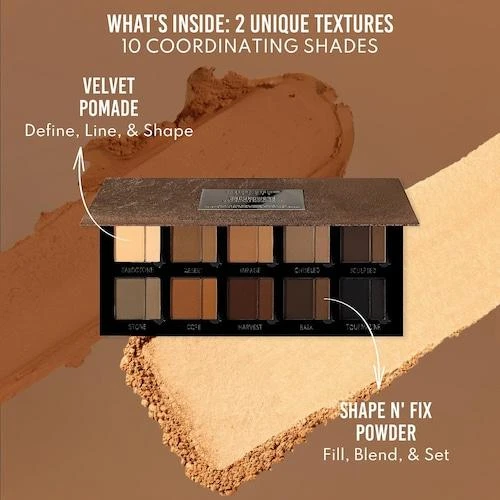 商品Danessa Myricks Beauty|Groundwork: Defining Neutrals - Palette For Eyes, Brows, Face & Lips,价格¥510,第4张图片详细描述