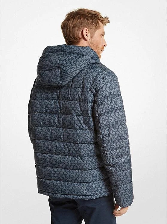 商品Michael Kors|Logo Print Quilted Puffer Jacket,价格¥582,第2张图片详细描述