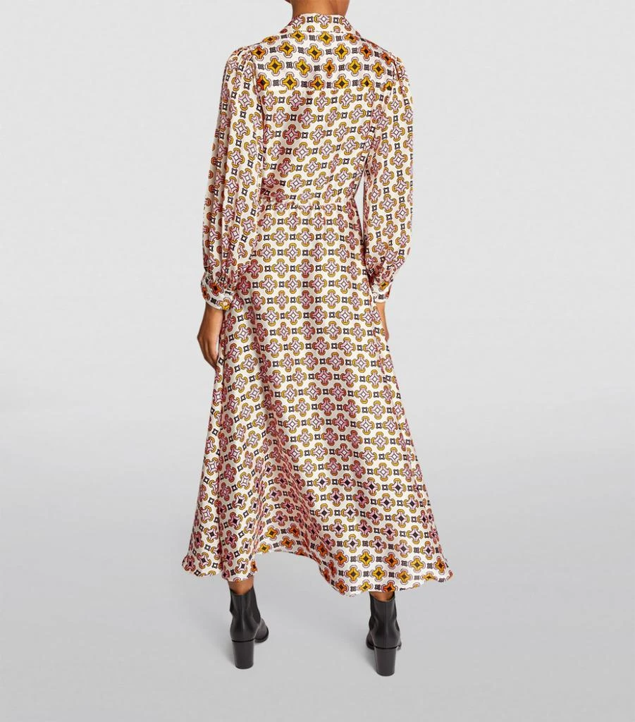 商品Maje|Printed Midi Shirt Dress,价格¥4261,第3张图片详细描述