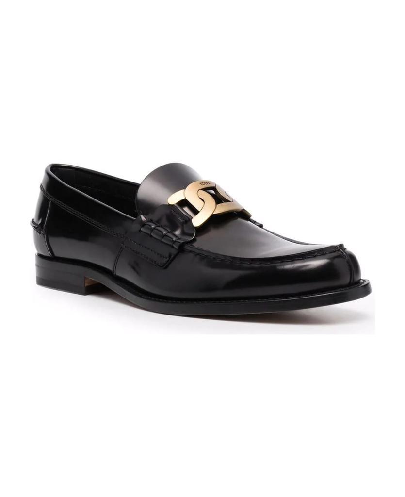 商品Tod's|Loafers In Black Semi-shiny Leather,价格¥5021,第4张图片详细描述