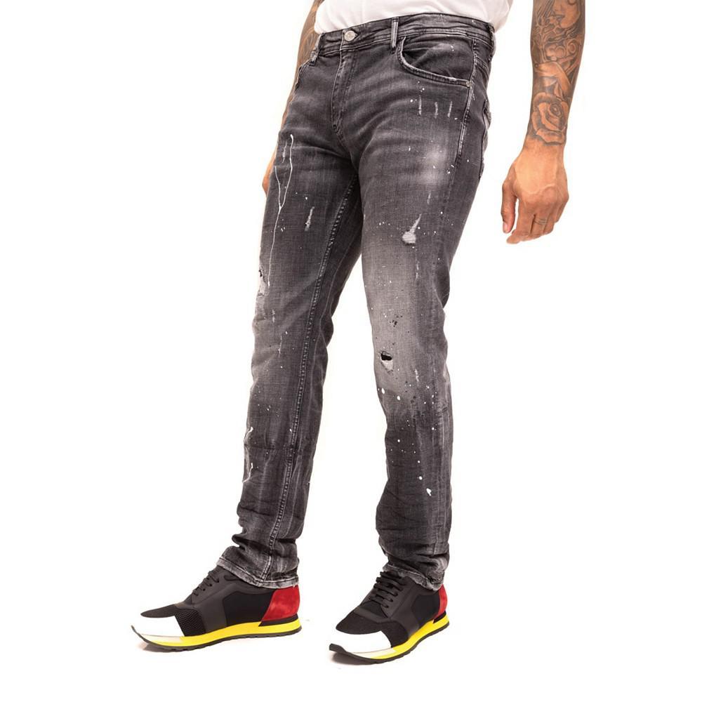 商品RON TOMSON|Men's Modern Drip Denim Jeans,价格¥1317,第7张图片详细描述