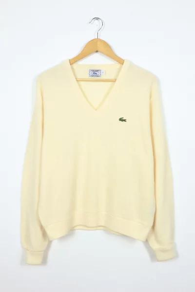 Vintage Lacoste V-Neck Sweater商品第1张图片规格展示