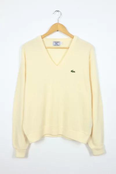 商品Lacoste|Vintage Lacoste V-Neck Sweater,价格¥692,第1张图片